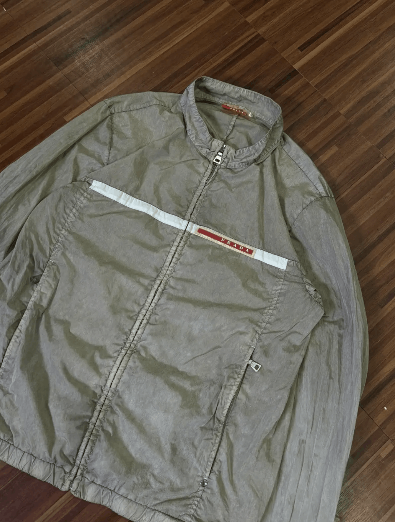 Prada Prada Linea Rossa Dusty Grey Jacket Size M / US 6-8 / IT 42-44 - 2 Thumbnail