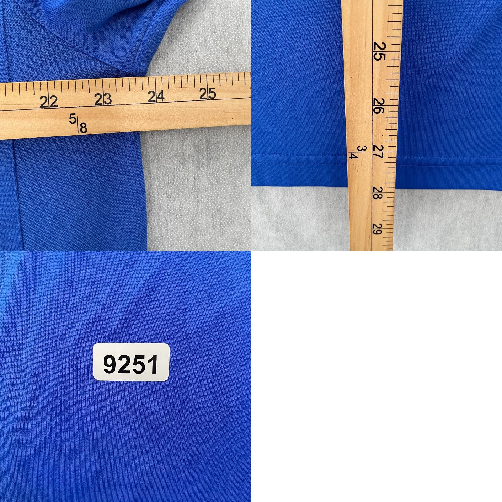 Vintage VINTAGE Masters Performance Shirt Adult Large Blue Polo Golf Augusta Logo Mens L Size US L / EU 52-54 / 3 - 8 Thumbnail