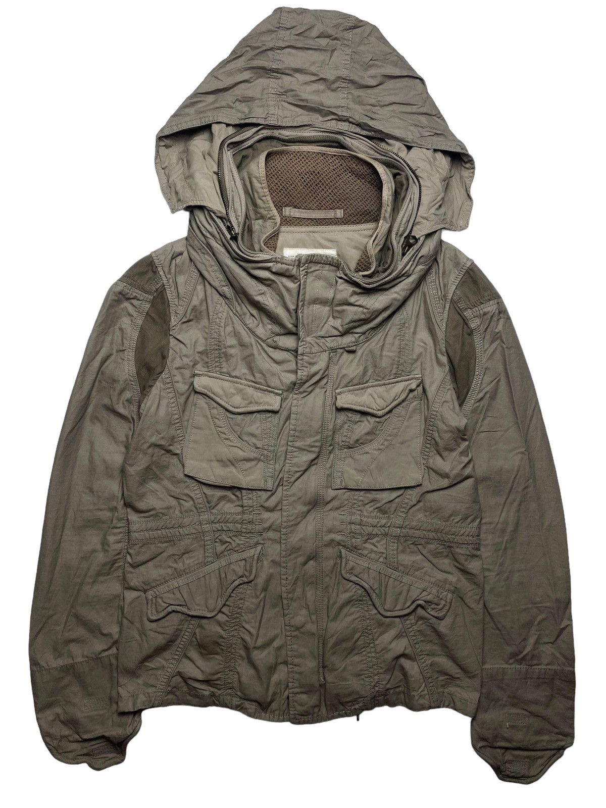 If Six Was Nine 2000s G.O.A - Bono Cyber Military Jacket | Grailed