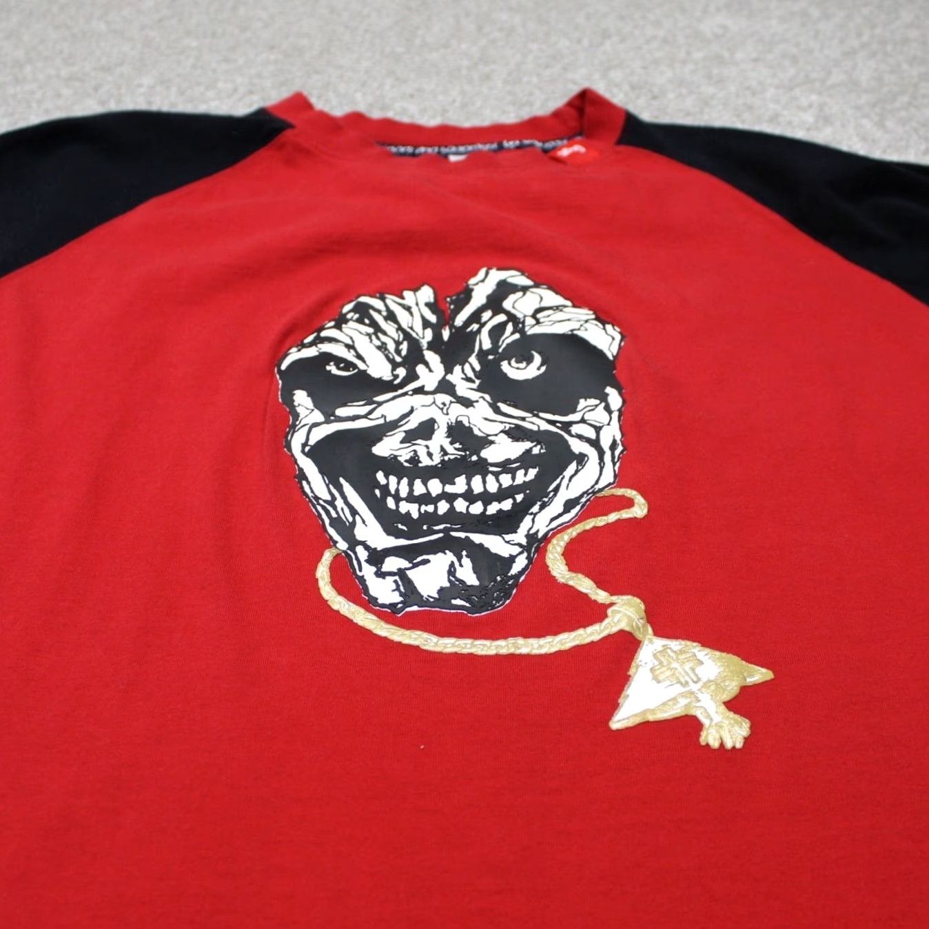 Vintage LRG Graphic Shirt Mens 2XL Red/Black 100% Cotton Long Sleeve Pullover Crew Neck T-Shirt Size US XXL / EU 58 / 5 - 4 Thumbnail