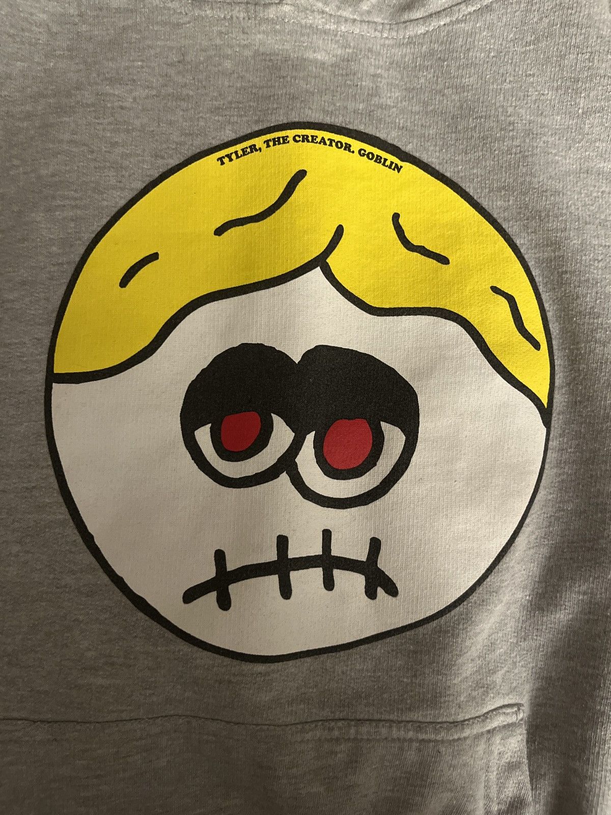 image of Golf Wang x Odd Future 2011 Goblin Boy Hoodie in Grey, Men's (Size Small)