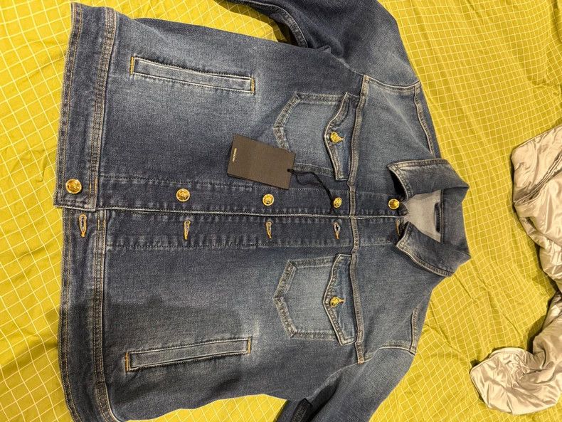 Versace Versace Classic denim jacket Size US M / EU 48-50 / 2 - 1 Thumbnail