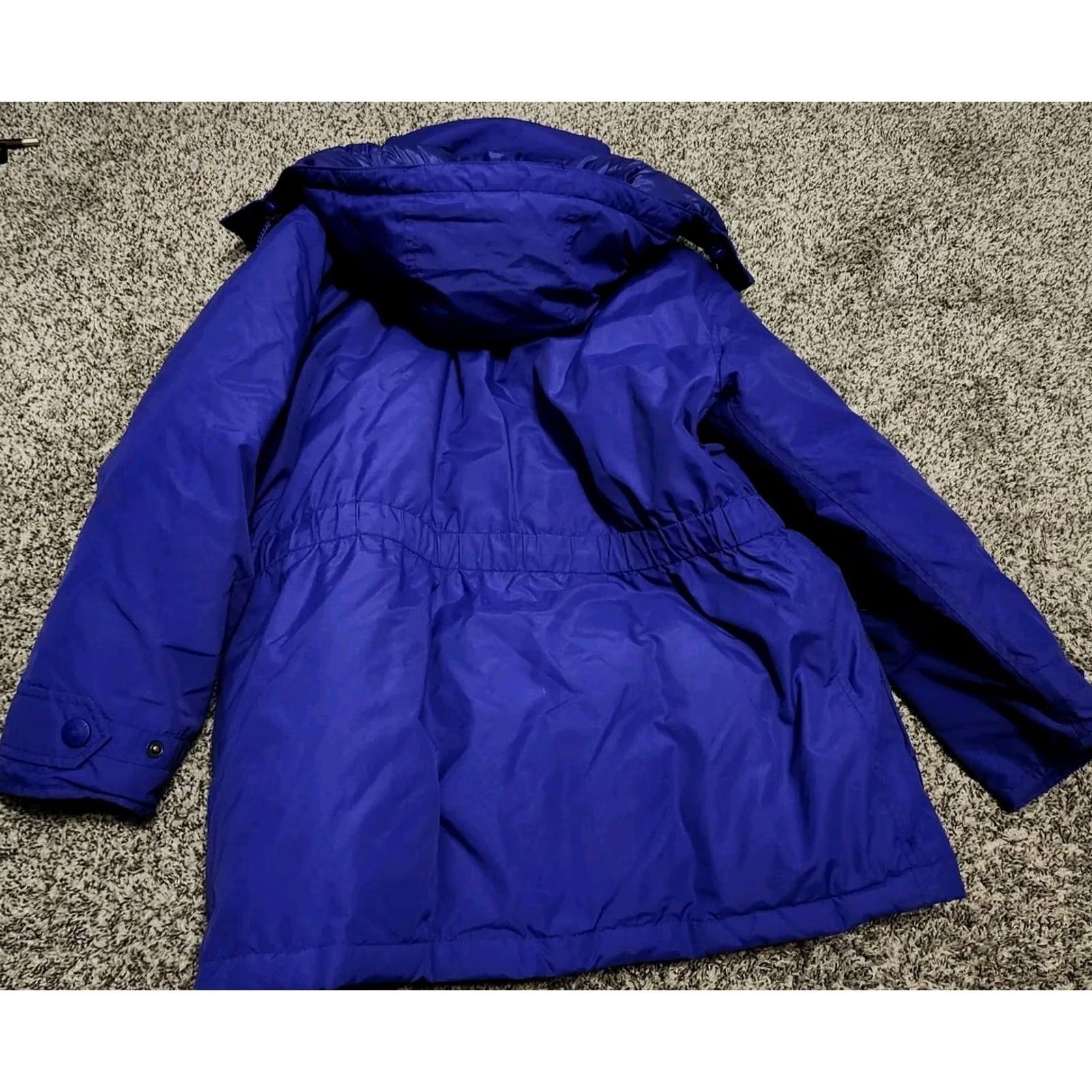 Eddie Bauer VINTAGE Eddie Bauer Womens Jacket Ski MEDIUM Goose Down Puffer Jacket Purple Hood VTG Size M / US 6-8 / IT 42-44 - 2 Thumbnail