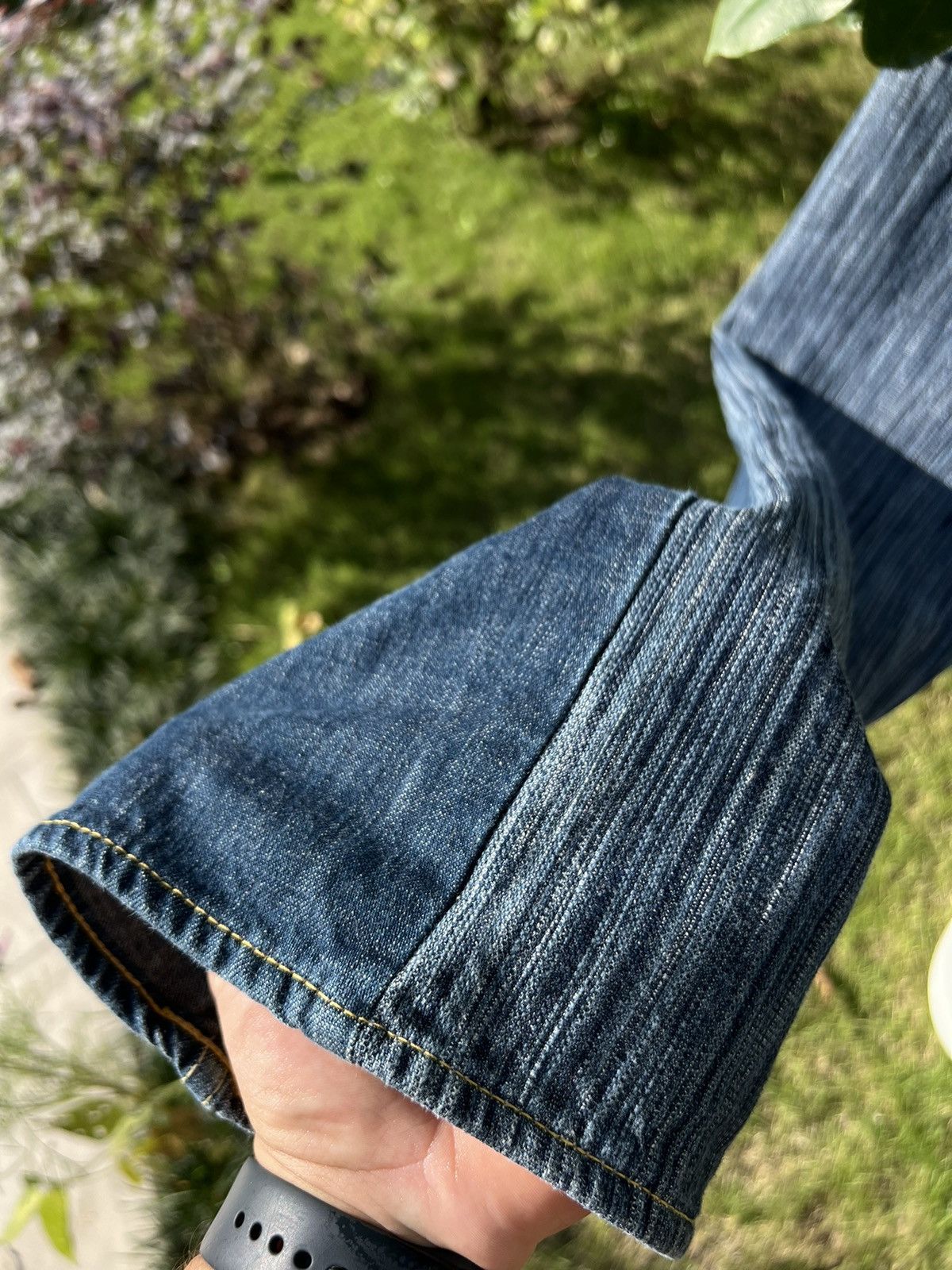 90’s YEN BY MICHIKO KOSHINO RARE RETRO JEANS ZIPPER 2 SIDES
