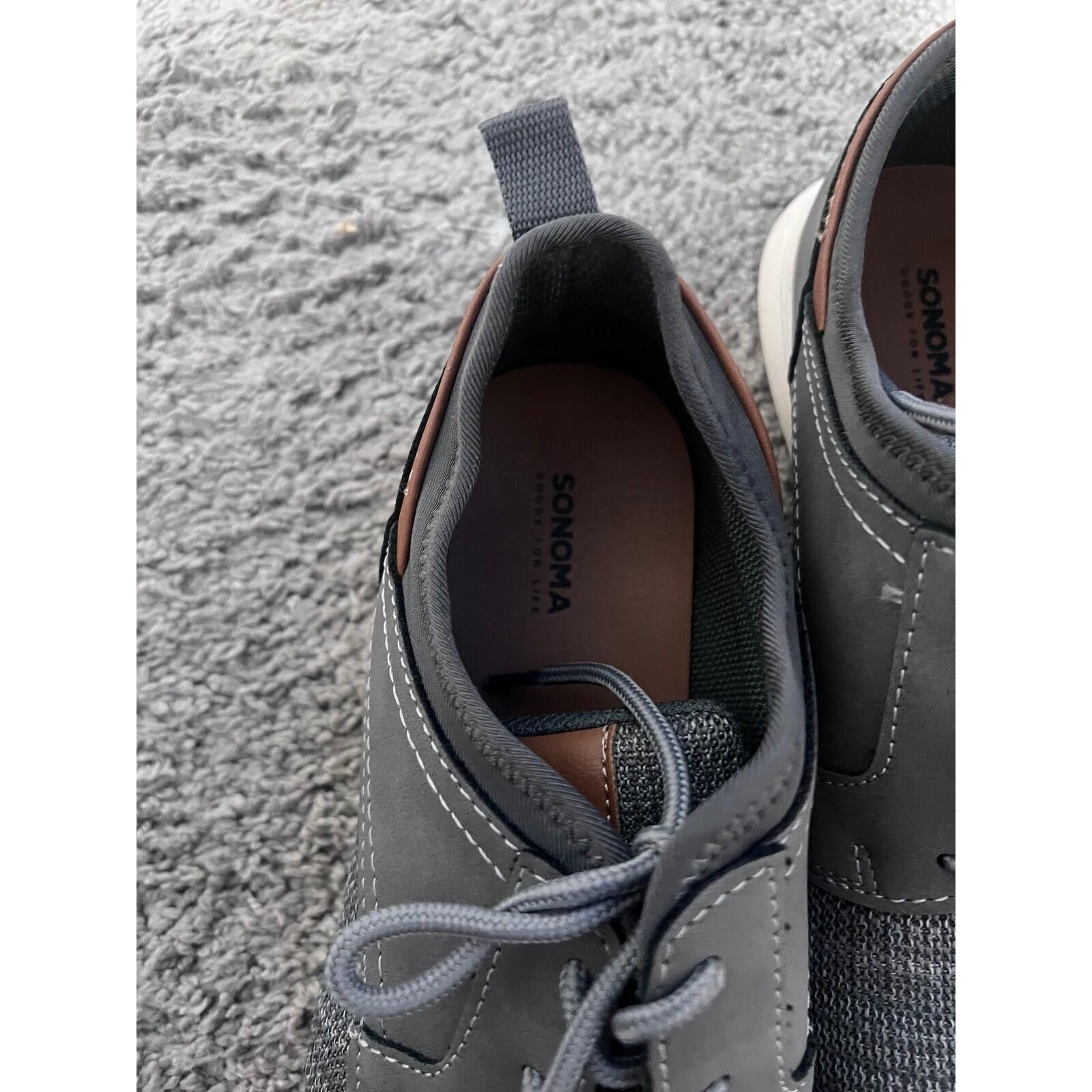 Other Sonoma Goods Boys Grey Textile Hybrid Sneakers Shoes Size 5 Size US 5 / EU 37 - 2 Thumbnail