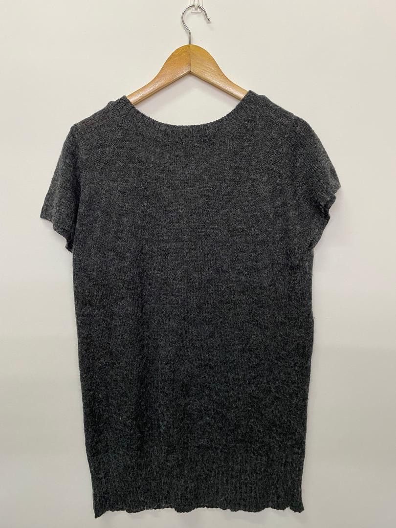 Japanese Brand Distressed Knit Top Cornflake V Neck Punk Style T-Shirt Size M / US 6-8 / IT 42-44 - 11 Thumbnail