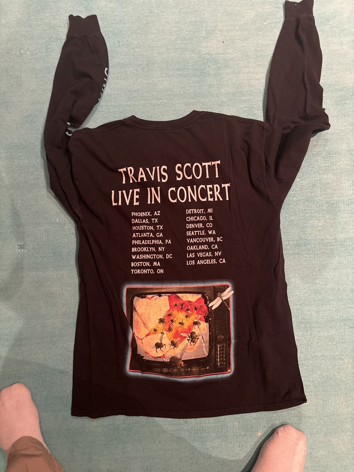 Travis Scott Seeing is believing 2017 birds in the trap long sleeve Size US L / EU 52-54 / 3 - 2 Thumbnail