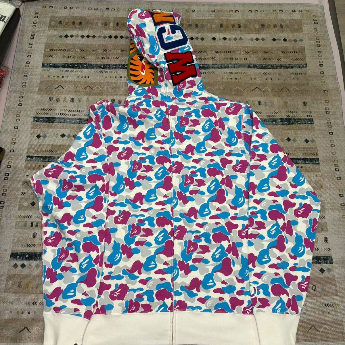 Bape BAPE SHARK FULL ZIP HOODIE Size US XL / EU 56 / 4 - 2 Thumbnail