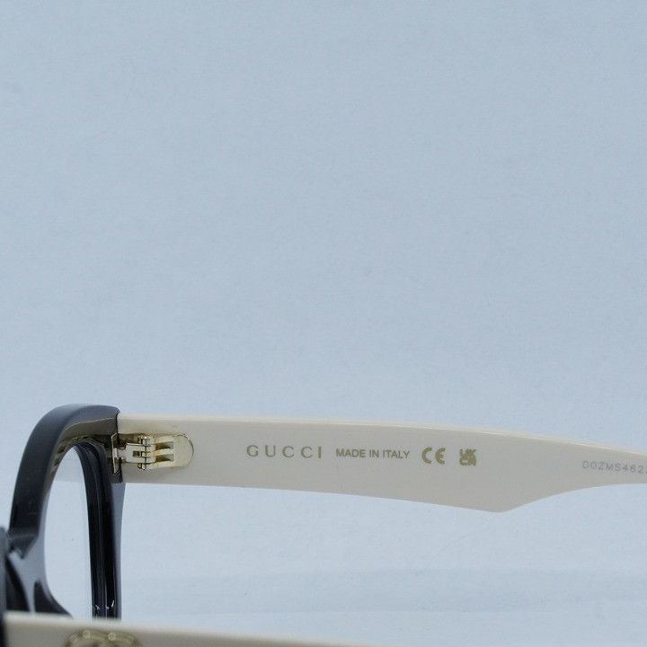 Gucci Gucci GG0959O 002 Eyeglasses Black/Ivory 51mm Cat Eye Frame Size ONE SIZE - 5 Thumbnail