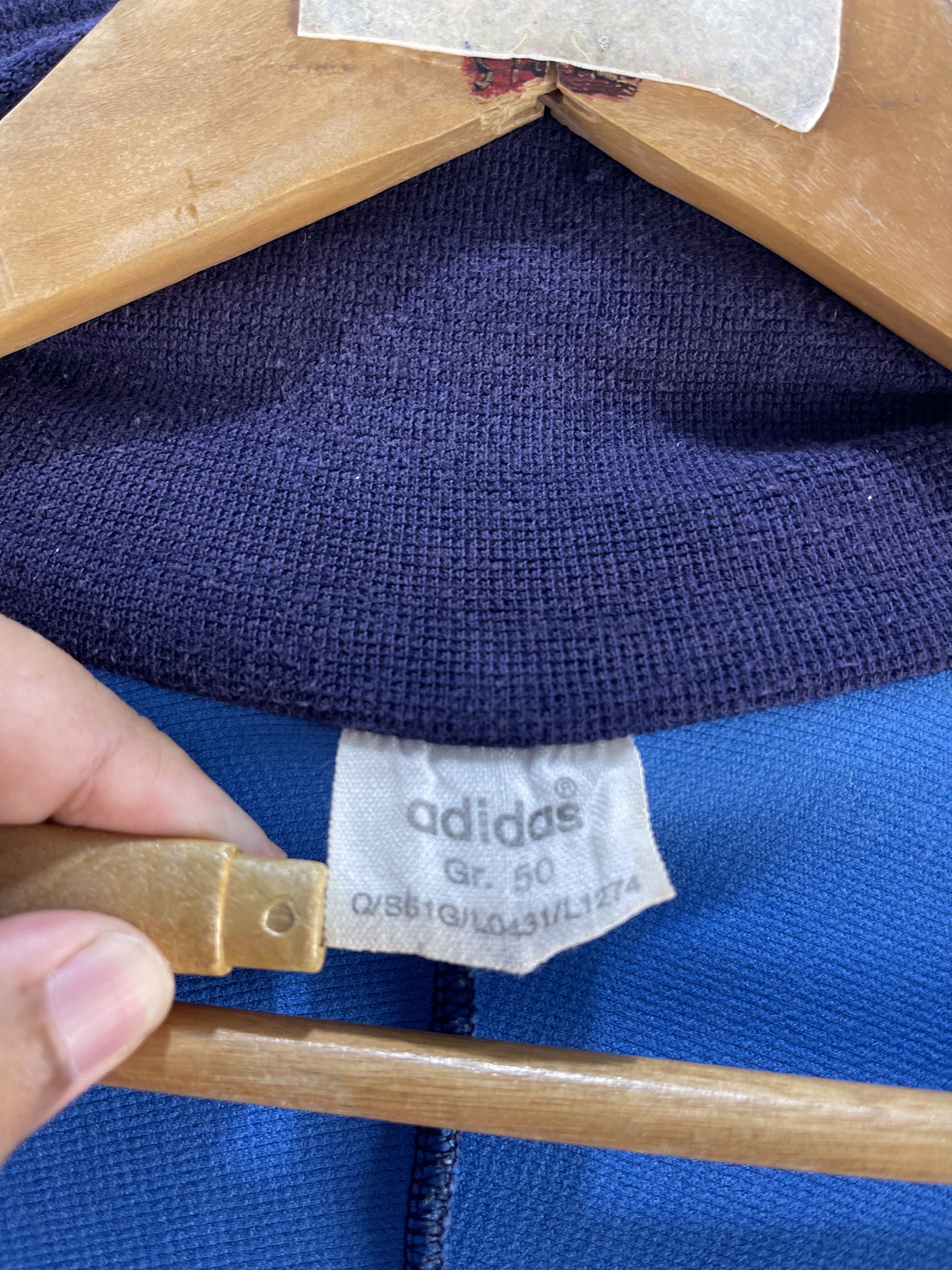Adidas Vintage Adidas Bundeswehr West Germany Tracktop Size US M / EU 48-50 / 2 - 12 Thumbnail