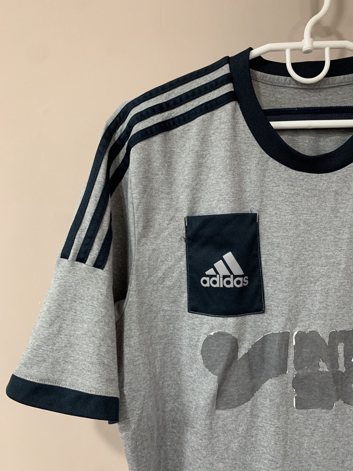 Adidas Olympique Marseille 2014 Away Football Shirt Adidas Soccer M Size US M / EU 48-50 / 2 - 3 Thumbnail