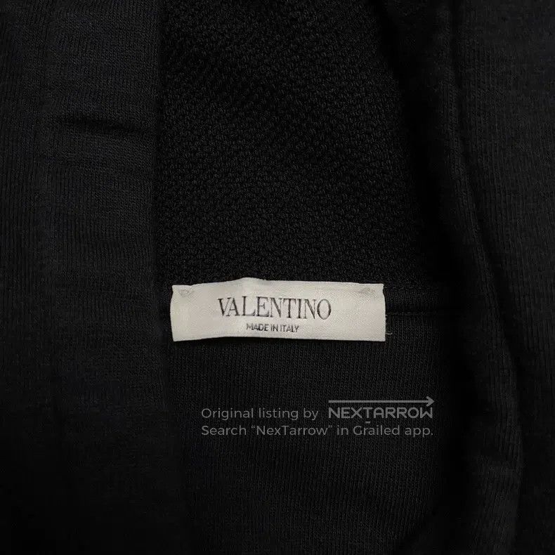 Valentino Valentino Black printed logo zip hoodie Size US S / EU 44-46 / 1 - 3 Thumbnail