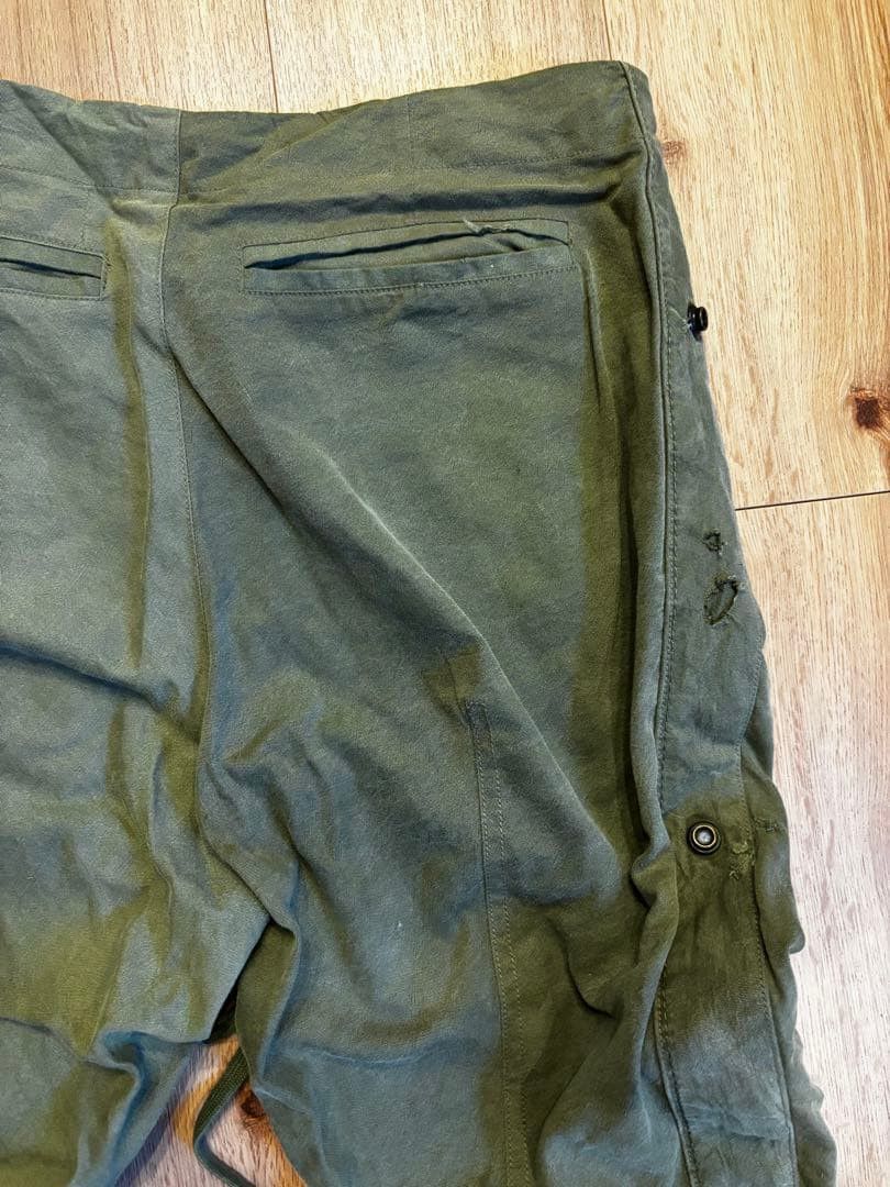 Greg Lauren Army tent curved lounge pant Size US 32 / EU 48 - 4 Thumbnail