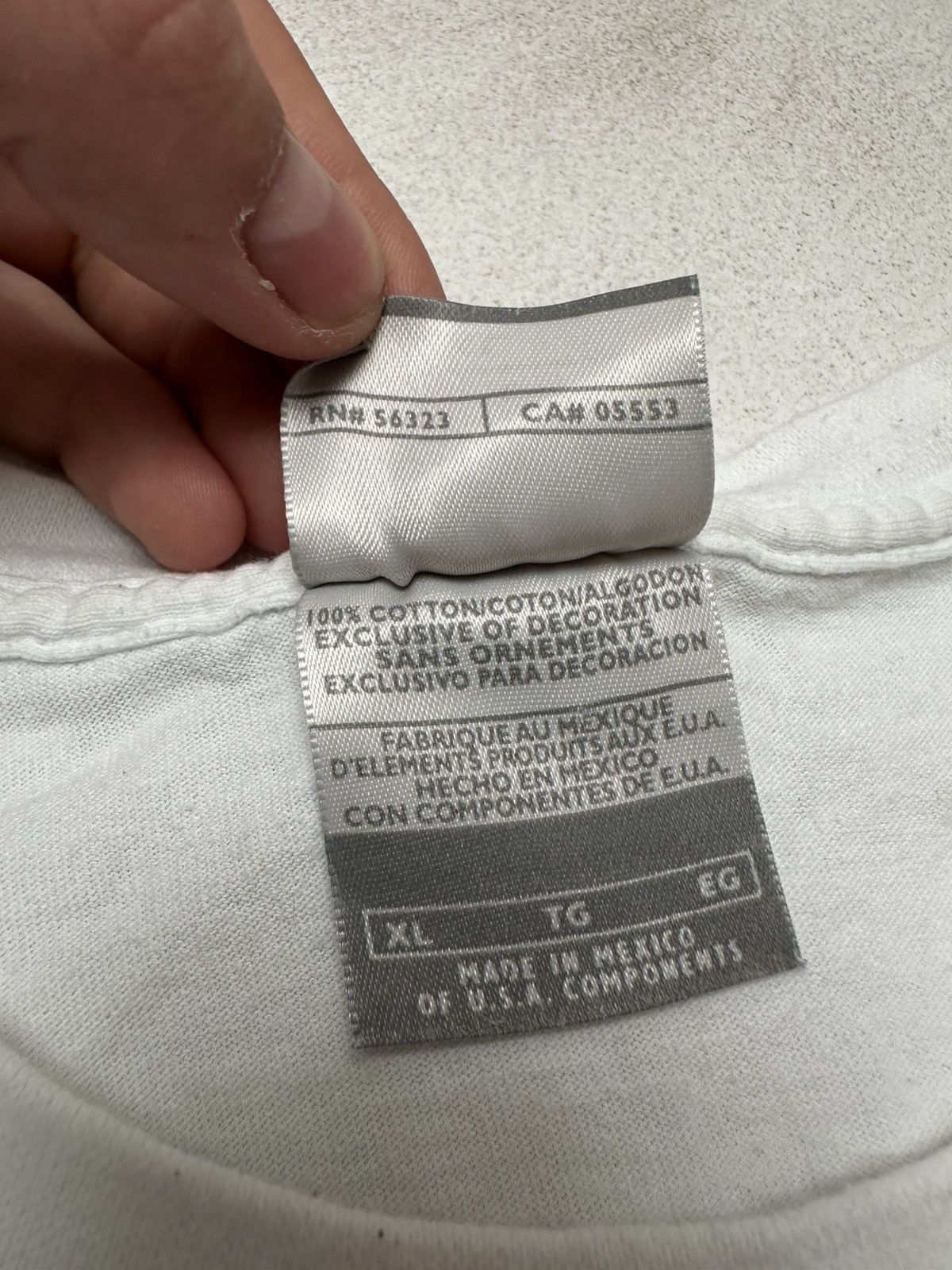 Nike × Vintage Vintage White Nike “Max Air” T-Shirt Size US XL / EU 56 / 4 - 5 Thumbnail