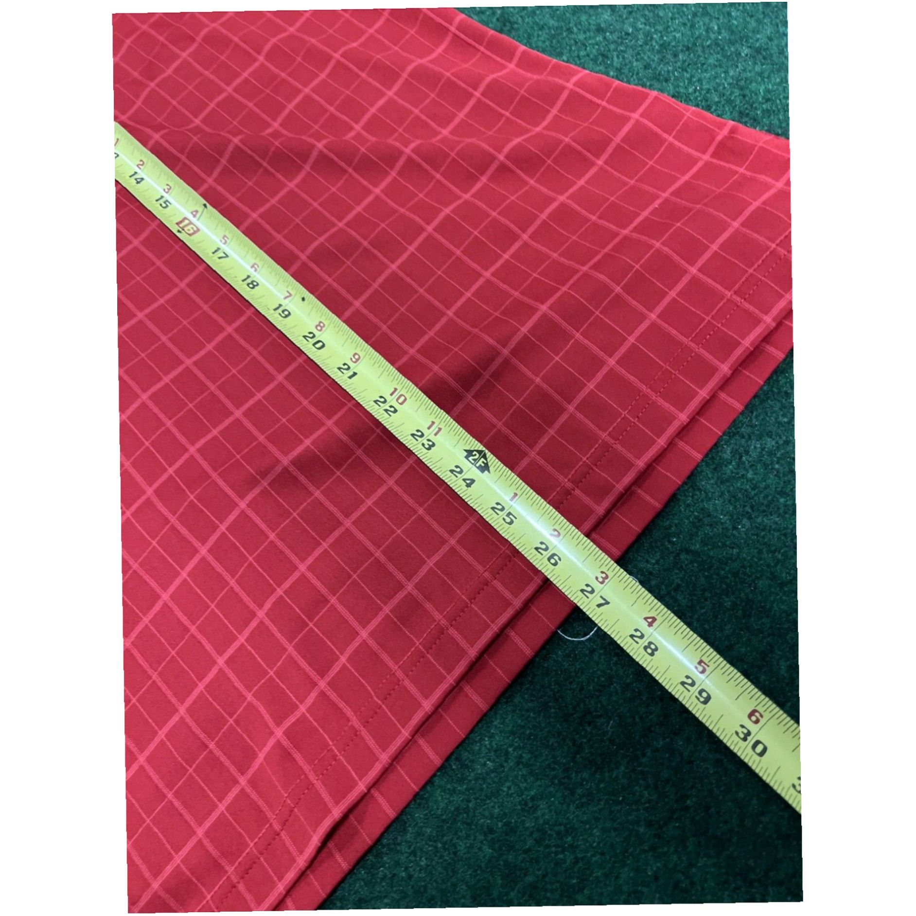 Vintage Augusta National Masters Inspired Poly Golf Shirt with Red Stripes by Masters Performance Collection Size US M / EU 48-50 / 2 - 6 Thumbnail