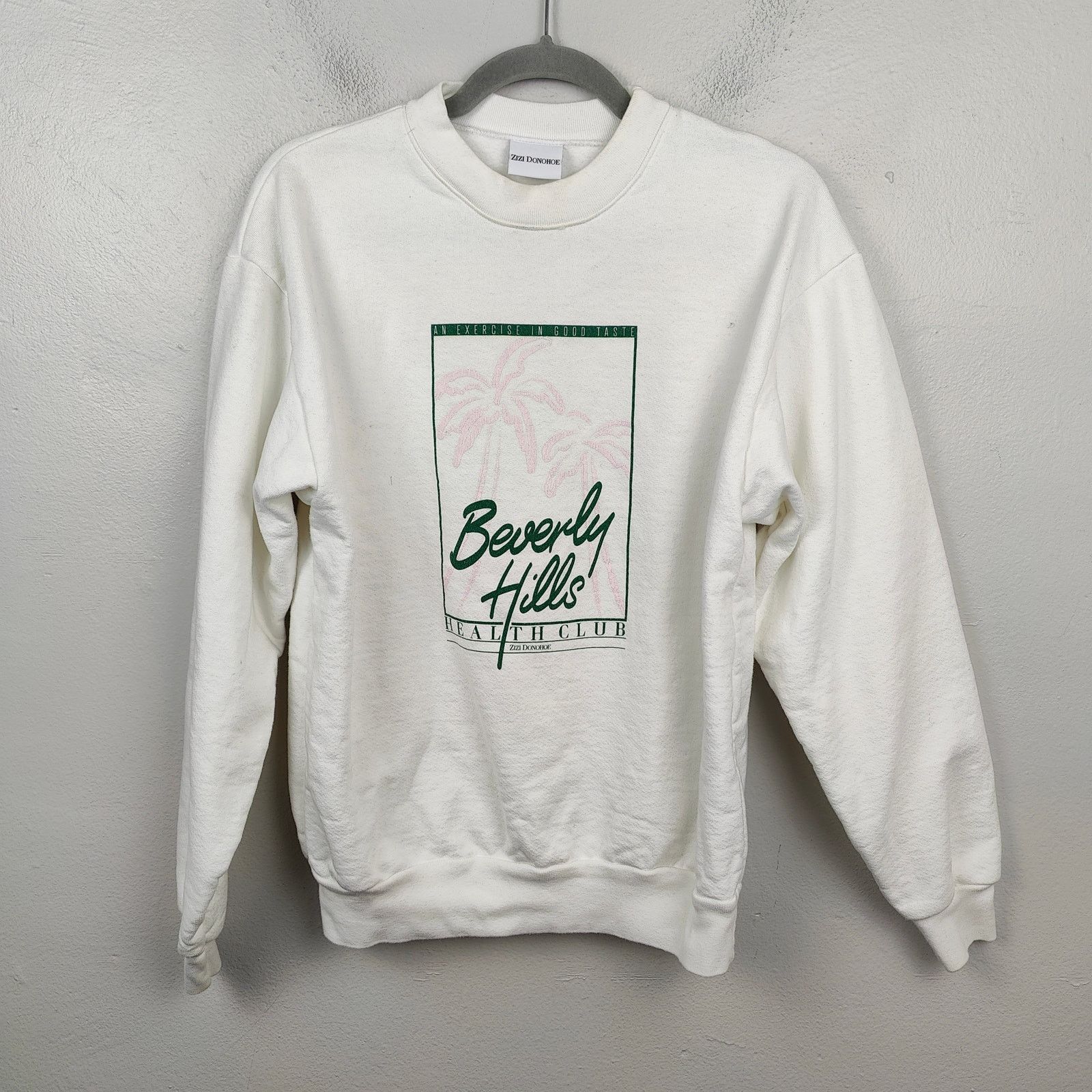 Other Zizi Donohoe Beverly Hills Health Club Sweatshirt Small Size S / US 4 / IT 40 - 1 Thumbnail