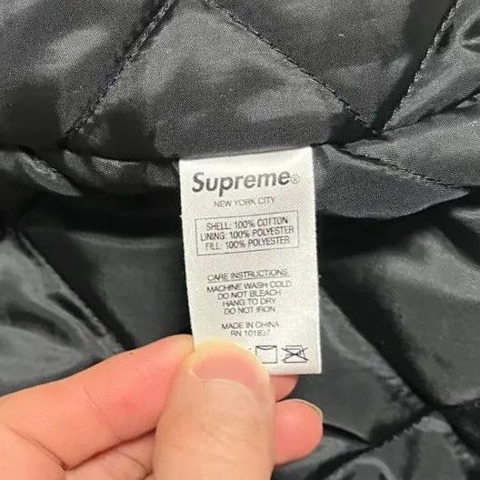 Supreme Supreme Quilted Zip Flannel Shirt FW14 Size US L / EU 52-54 / 3 - 6 Thumbnail