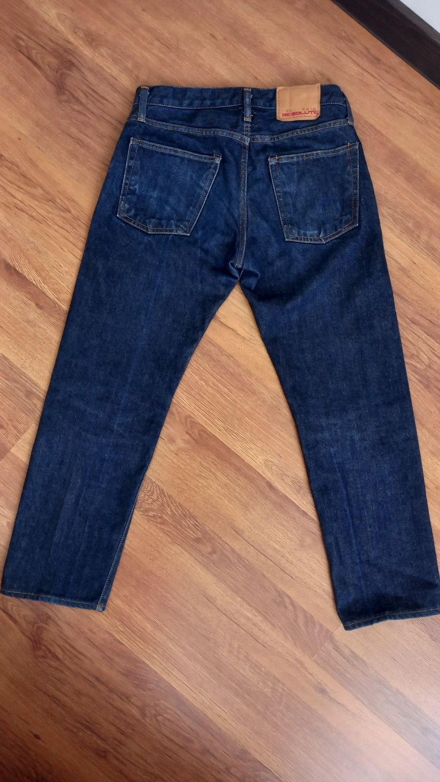 RESOLUTE Resolute 712 Denim Blue Jeans Made In Japan W31 Selvedge Size US 31 - 13 Thumbnail