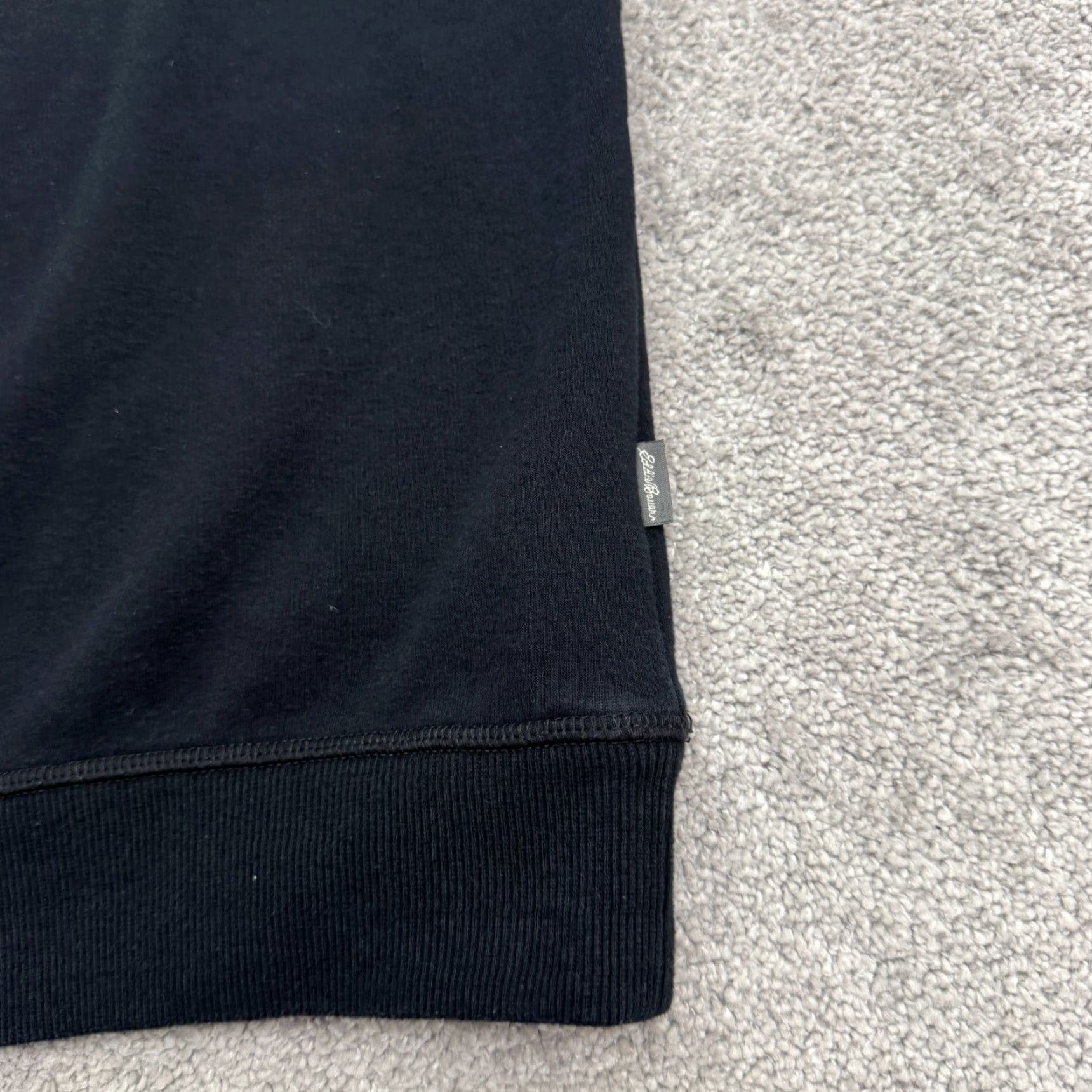 Eddie Bauer Eddie Bauer Sweatshirt Mens XL Black Crew Neck Cotton Fleece Pullover Size US XL / EU 56 / 4 - 5 Thumbnail