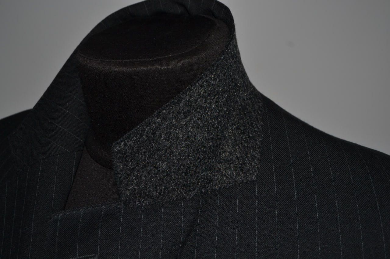 Aquascutum Aquascutum Blazer Two buttons Striped gray Men Size 44 / L Size 44R - 3 Thumbnail