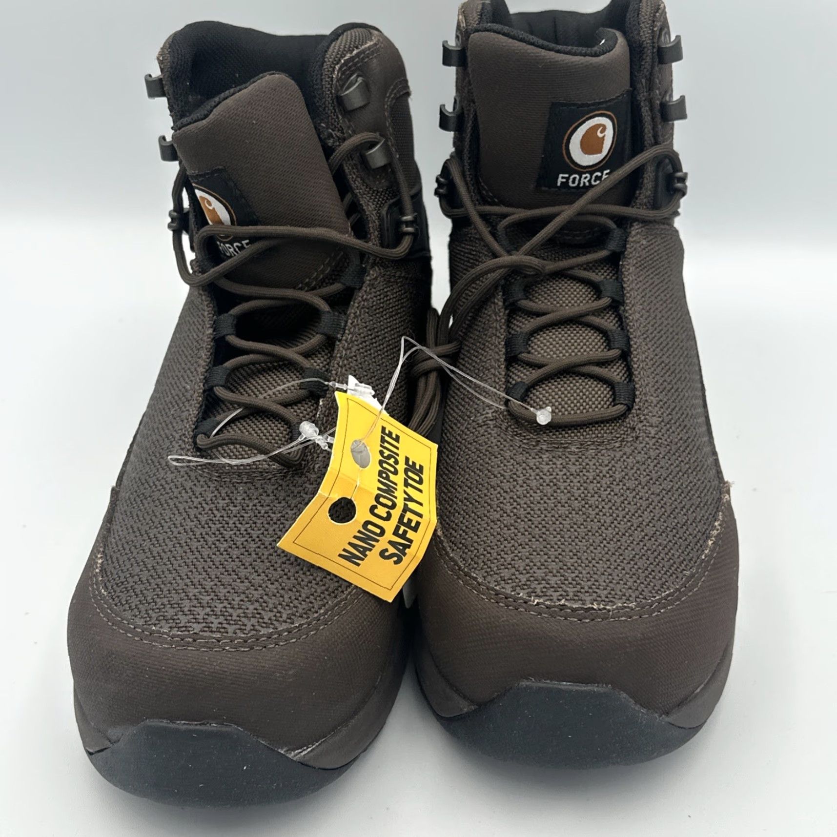 Carhartt VINTAGE Carhartt CMA6425 Force 6" Nano Boots Mens 8.5 W Brown Leather Work Boot Cowboy USA 90s Mens Basketball? Size US 8 / EU 41 - 7 Thumbnail