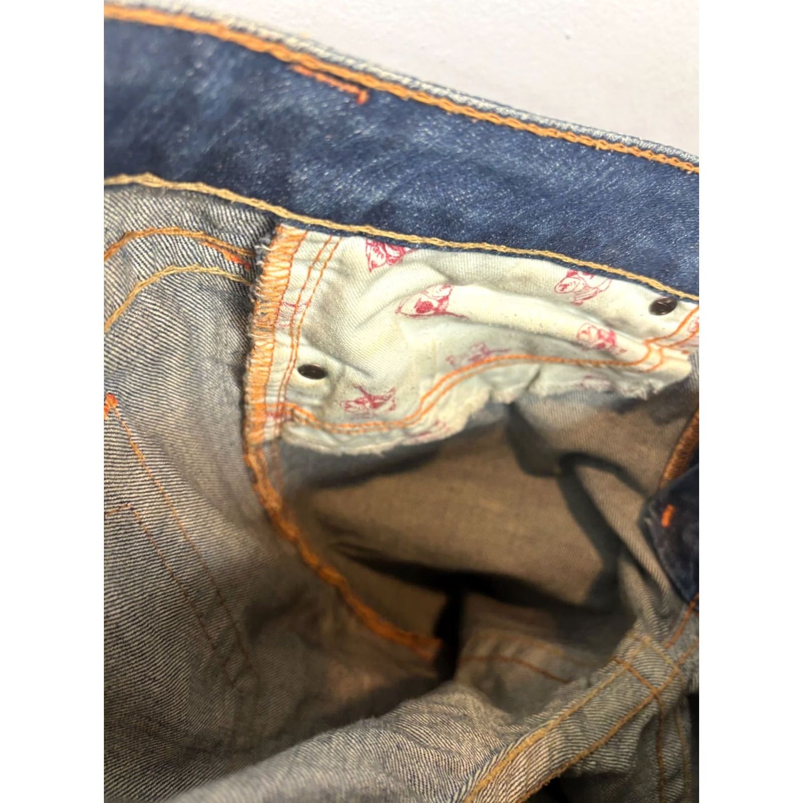 True Religion VINTAGE True Religion Jeans Womens Size 31 Blue Johnny Low Rise Size 24" / US 00 / IT 34 - 7 Thumbnail