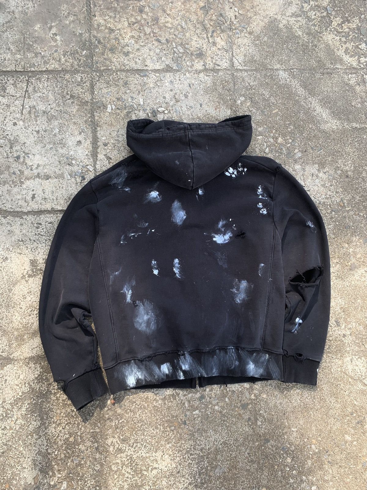 Vintage Vintage thrashed jeep painter hoodie Size US S / EU 44-46 / 1 - 7 Thumbnail