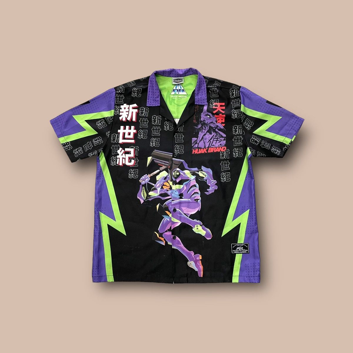 Anime Evangelion Button up Shirt Size US L / EU 52-54 / 3 - 1 Thumbnail