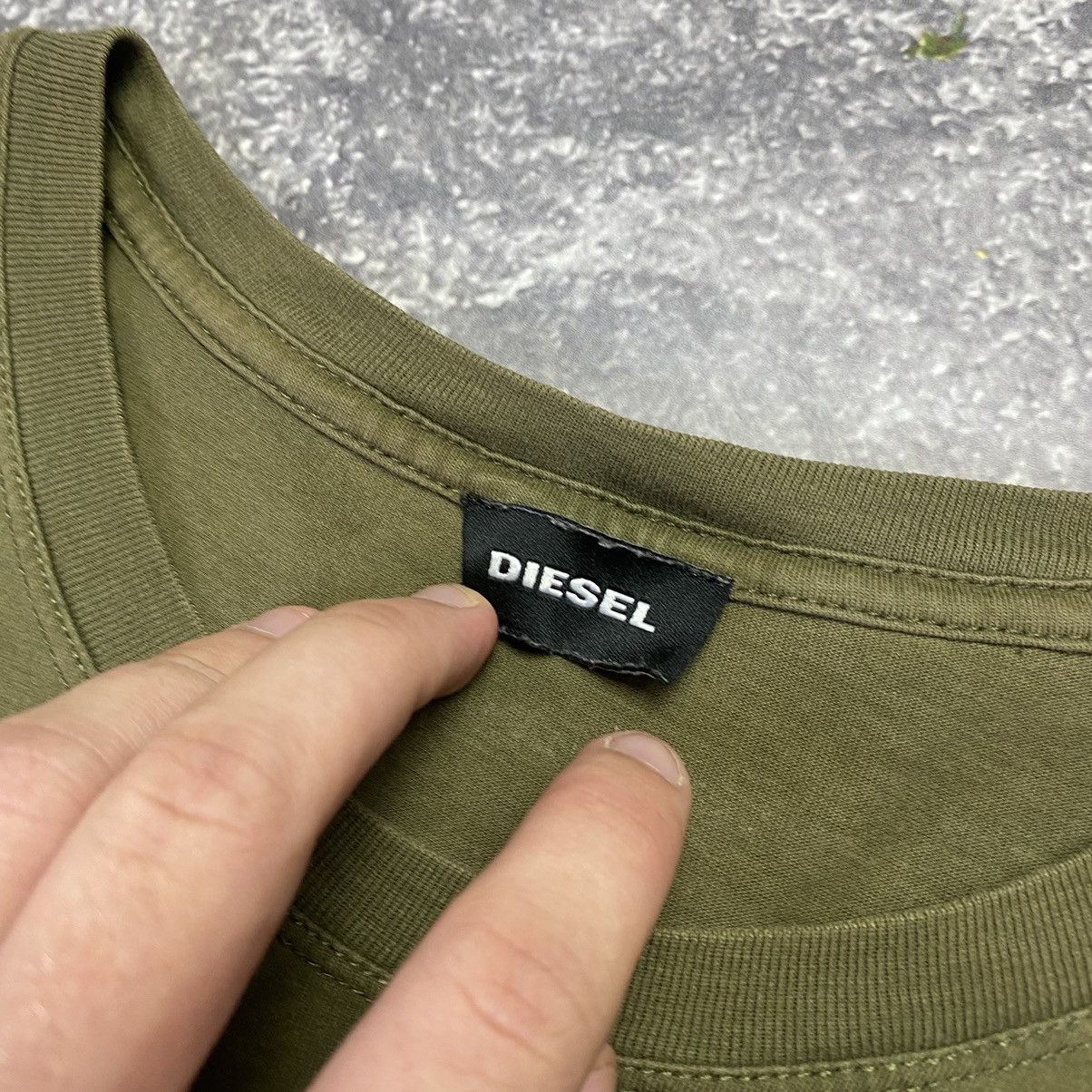 Diesel Men’s Diesel Big logo designer Streetwear luxury tee Size US L / EU 52-54 / 3 - 8 Thumbnail