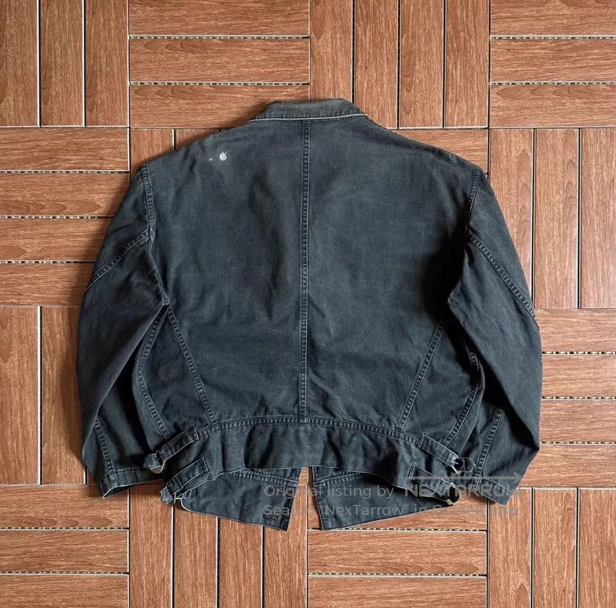 Yohji Yamamoto Gray Denim Jacket with Front Pockets. Size US L / EU 52-54 / 3 - 2 Thumbnail
