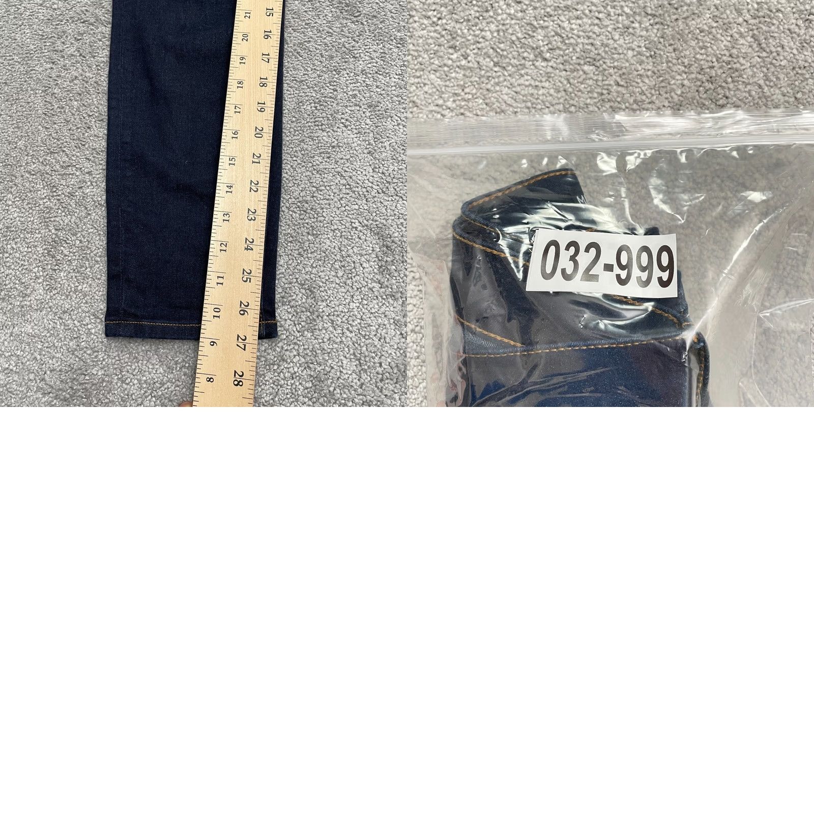 J.Crew J.Crew Mercantile Mid Rise Denim Jeans Womens W29 L28 Dark Wash Blue Straight City Preppy Mens Womens Size 29" - 9 Thumbnail