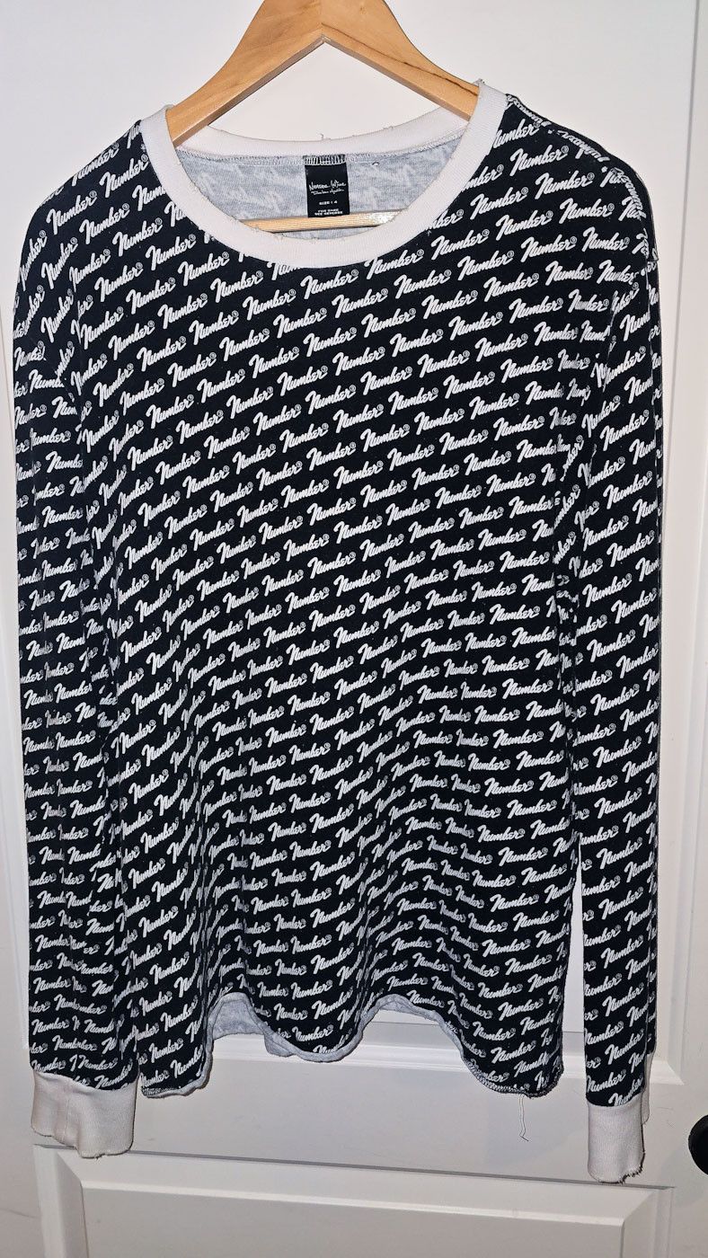 Number (N)ine number (n)ine fender full print long sleeve Size US XL / EU 56 / 4 - 1 Thumbnail