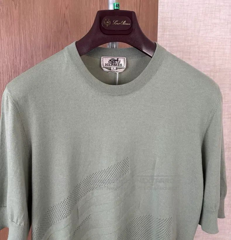 Hermes Hermes Short Sleeve Knit T-Shirt Size US S / EU 44-46 / 1 - 2 Thumbnail