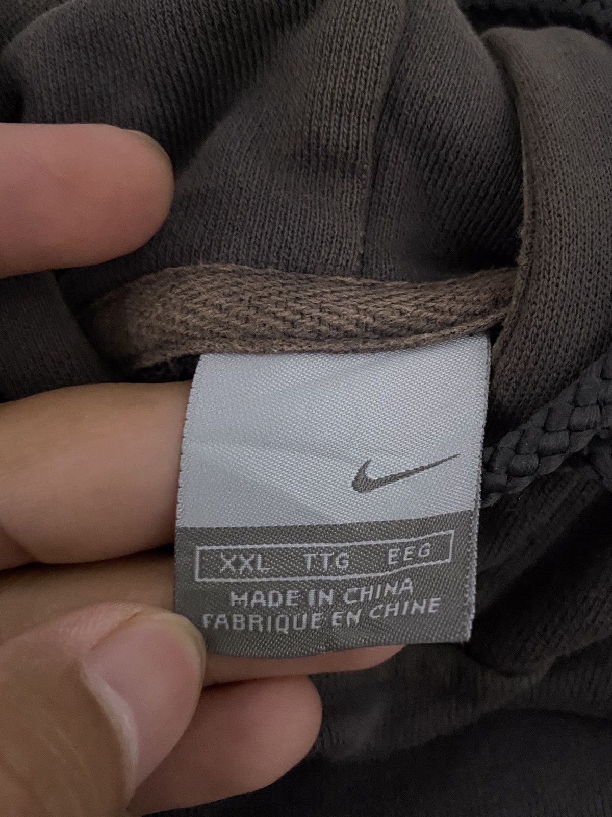 Nike × Vintage Hoodie nike vintage y2k small swoosh Size US XXL / EU 58 / 5 - 10 Thumbnail
