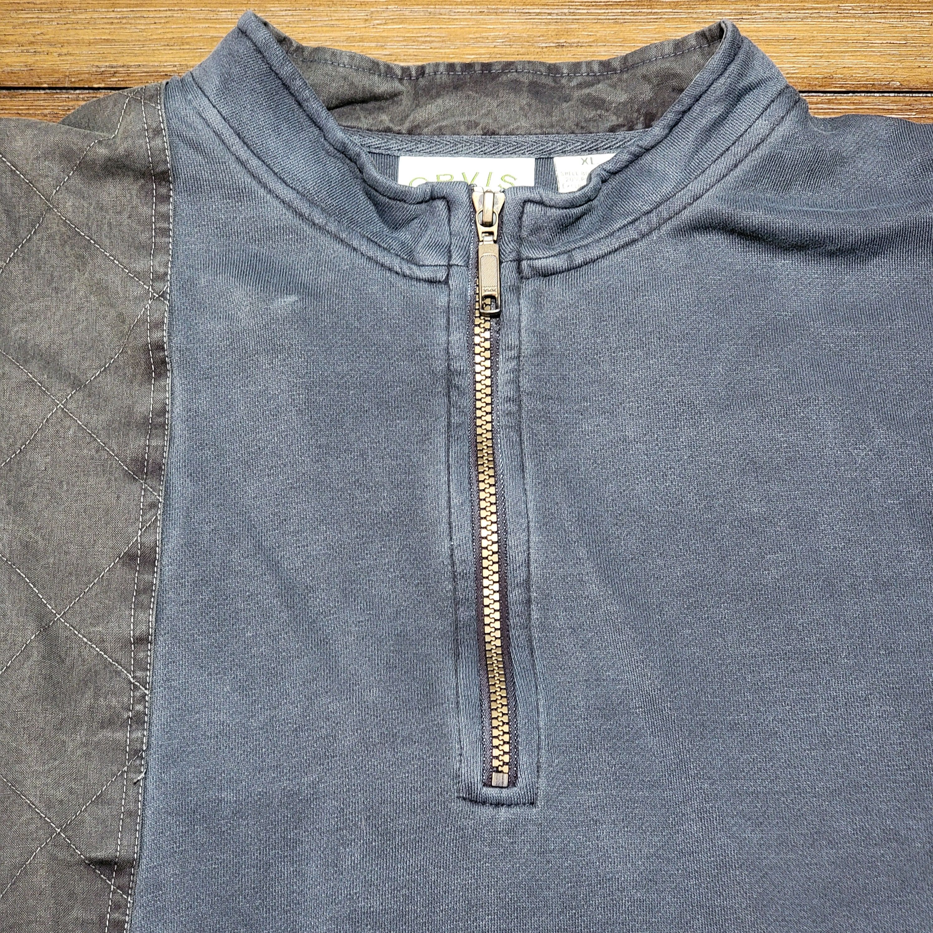 Orvis Orvis LS Quarter Zip Heavy Pullover w/ Pockets - Size XL Size US XL / EU 56 / 4 - 2 Thumbnail