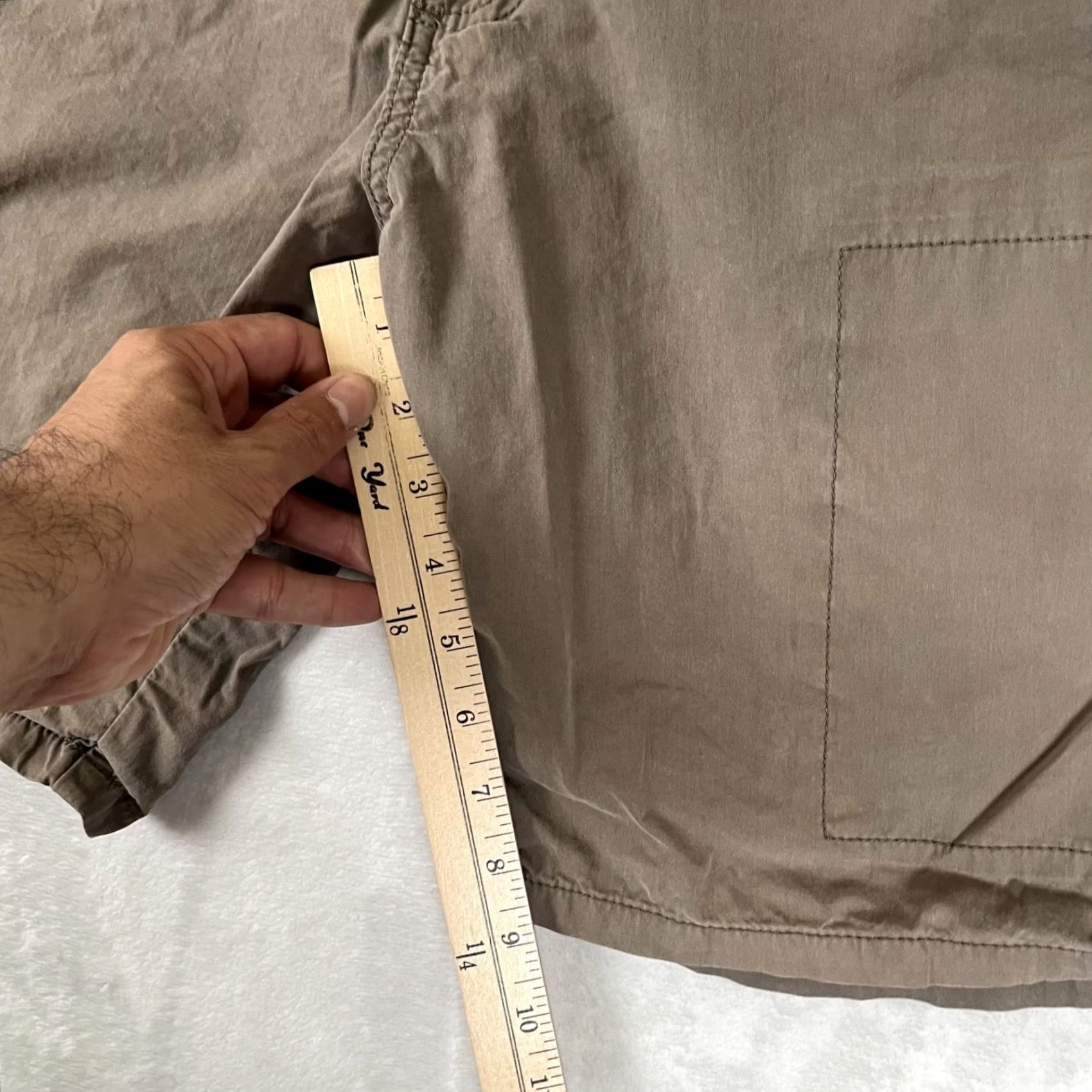 Wrangler VINTAGE Wrangler Shorts Mens 32 Brown Cargo Nylon Blend 9 Inseam Utility Y2K Size US 32 / EU 48 - 5 Thumbnail