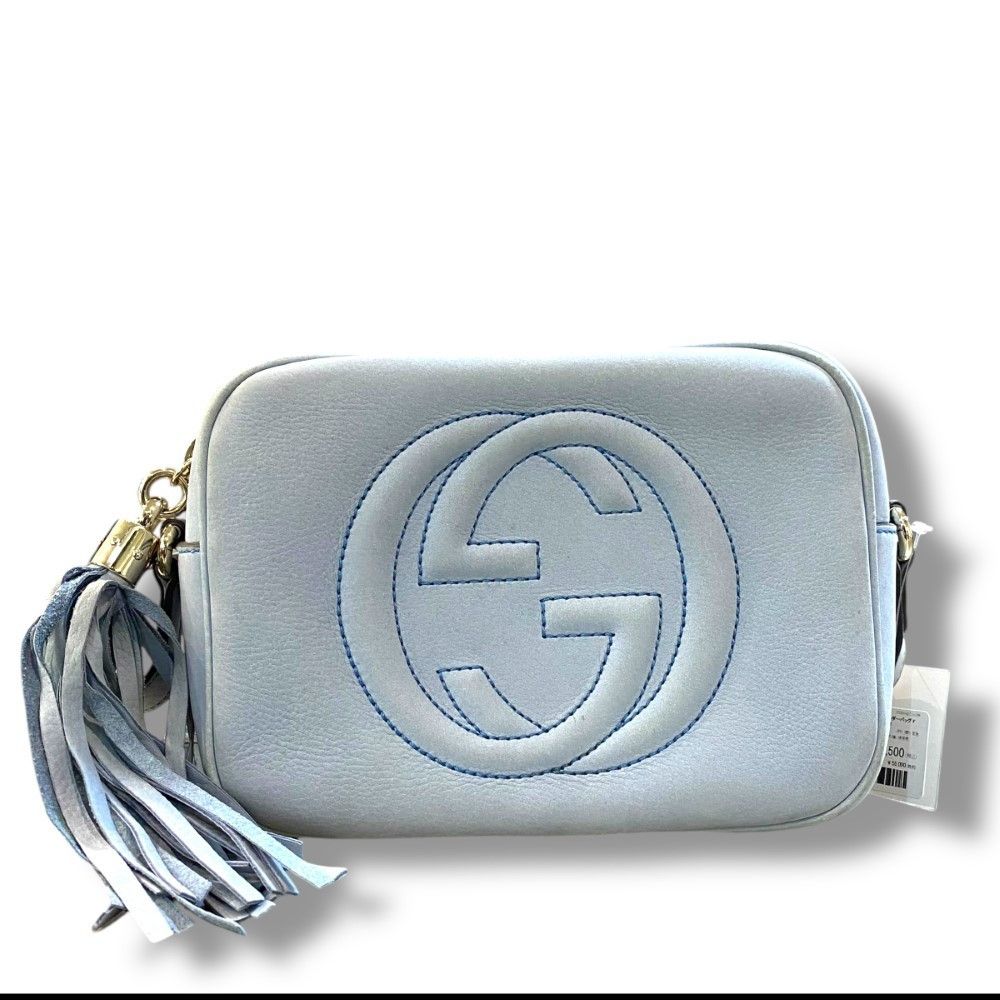 Gucci GUCCI SOHO Shoulder Bag Light Blue Size F Size ONE SIZE - 1 Thumbnail