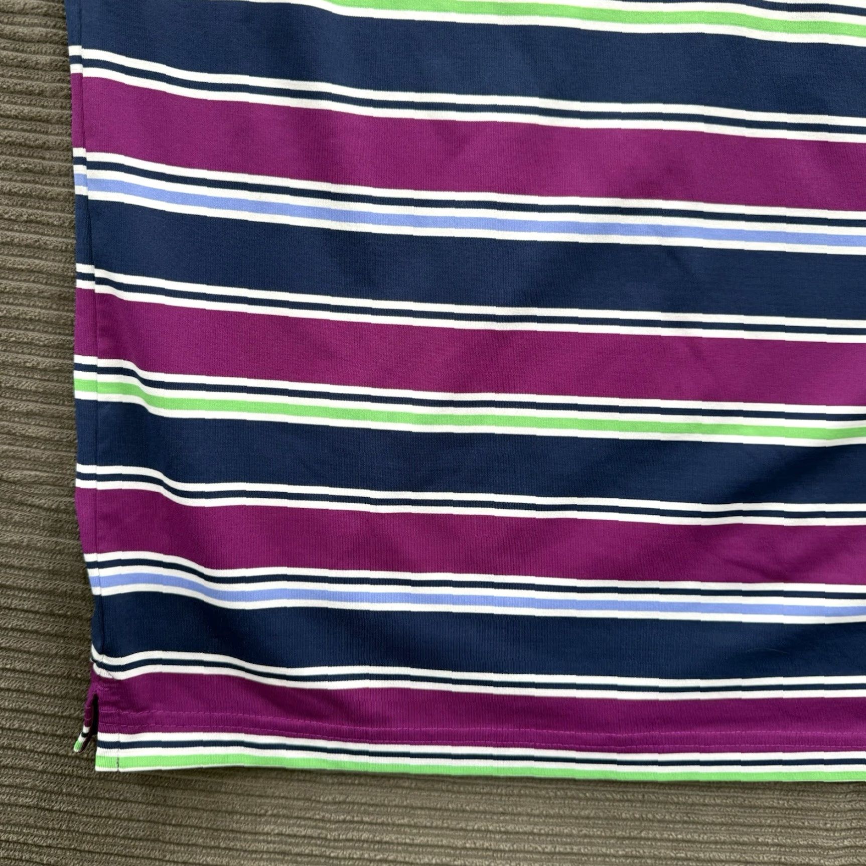 Chaps Chaps Golf Polo Shirt Men Medium Polyester Golfing Stay Dry Outdoors Polo Shirt Men M Multicolor Golf Outdoor Preppy Casual 90s Theme Mens Size US M / EU 48-50 / 2 - 6 Thumbnail
