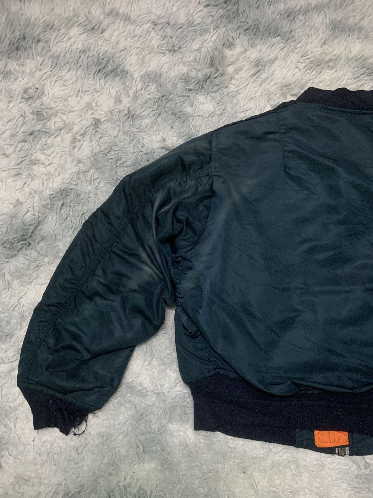 Alpha Industries × Vintage 90s ALPHA INDUSTRIES SUNFADED REVERSIBLE JACKET Size US L / EU 52-54 / 3 - 12 Thumbnail