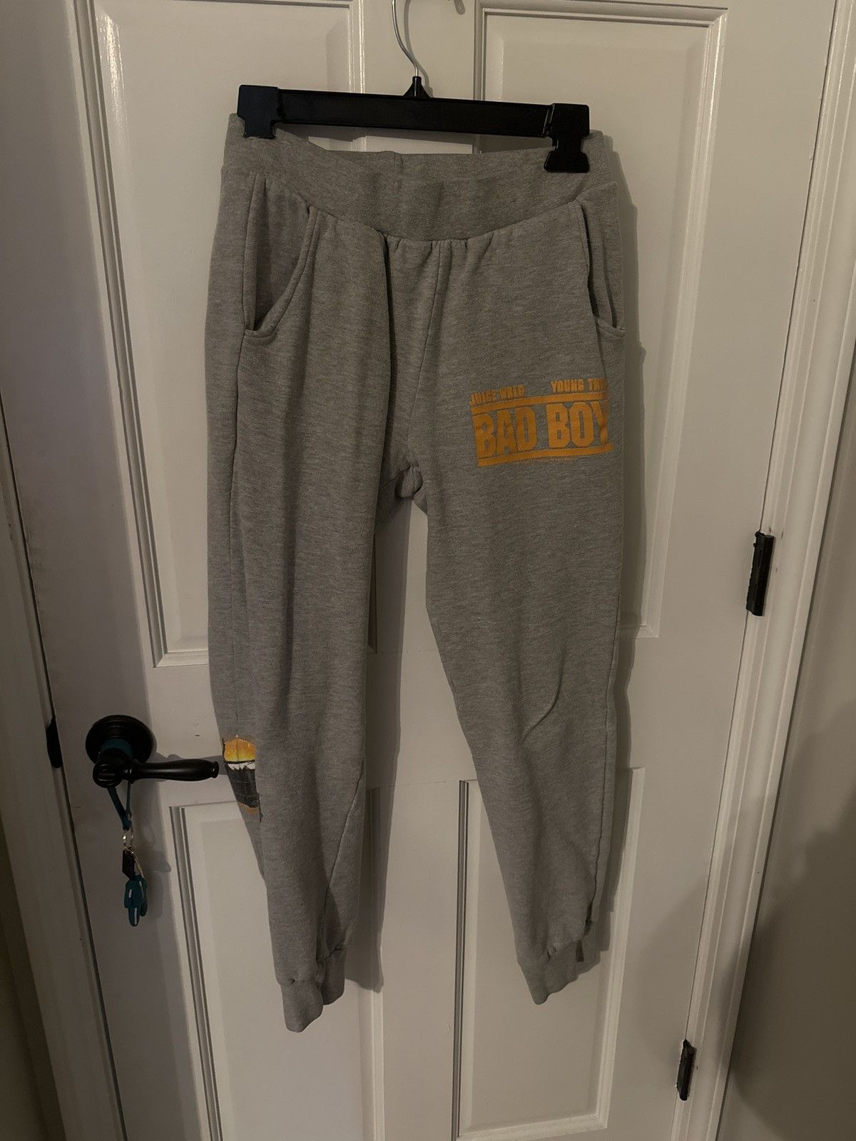 999 Club “Bad Boy” Juice Wrld x Young Thug Sweatpants Size US 29 - 1 Thumbnail