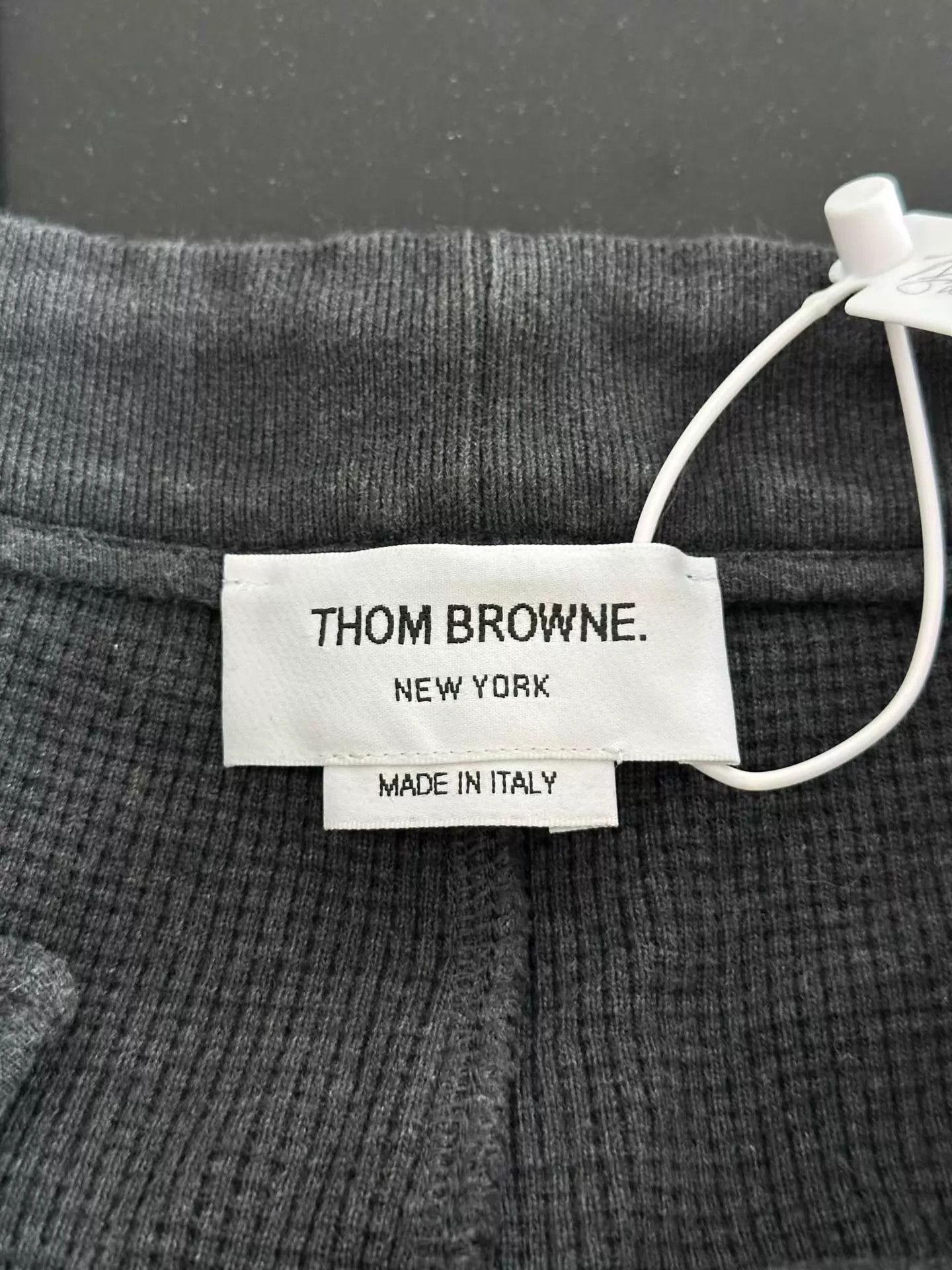 Thom Browne Thom Browne Dark Gray Waffle Sweatpants Size 3 Size US 32 / EU 48 - 3 Thumbnail