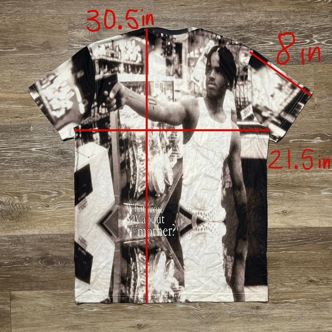 Vintage RARE sex money weed menace 2 society tee Size US L / EU 52-54 / 3 - 2 Thumbnail