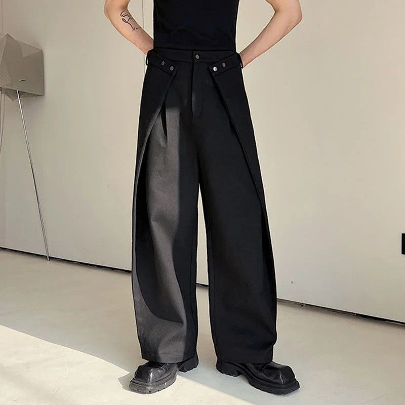 Other Black Baggy Denim Pants Size US 32 / EU 48 - 2 Thumbnail