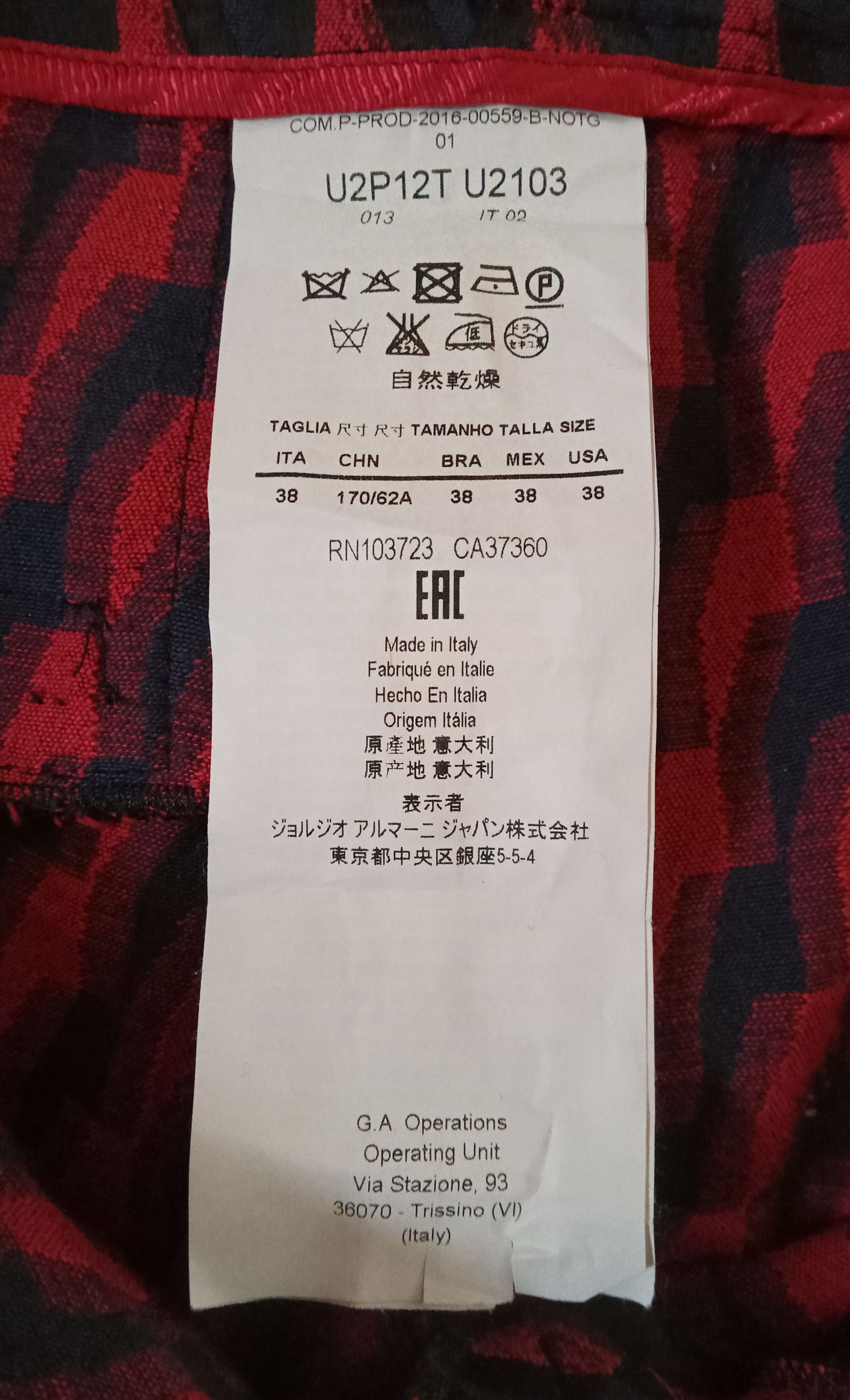 Emporio Armani Emporio Armani Pants Size 28" / US 6 / IT 42 - 4 Thumbnail