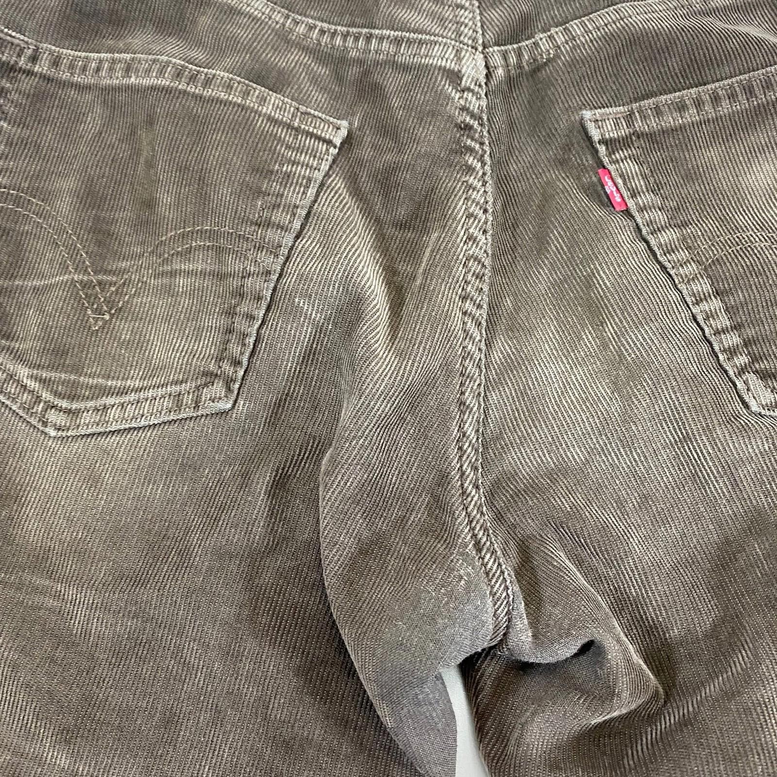 Levi's Levi's 551 Corduroy Brown Pants Size US 30 / EU 46 - 4 Thumbnail