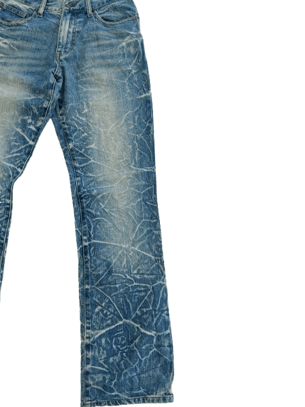 Vintage Vintage SUNLUCAS Jean's Flash Light Style Japanese Brand Size US 30 / EU 46 - 7 Thumbnail