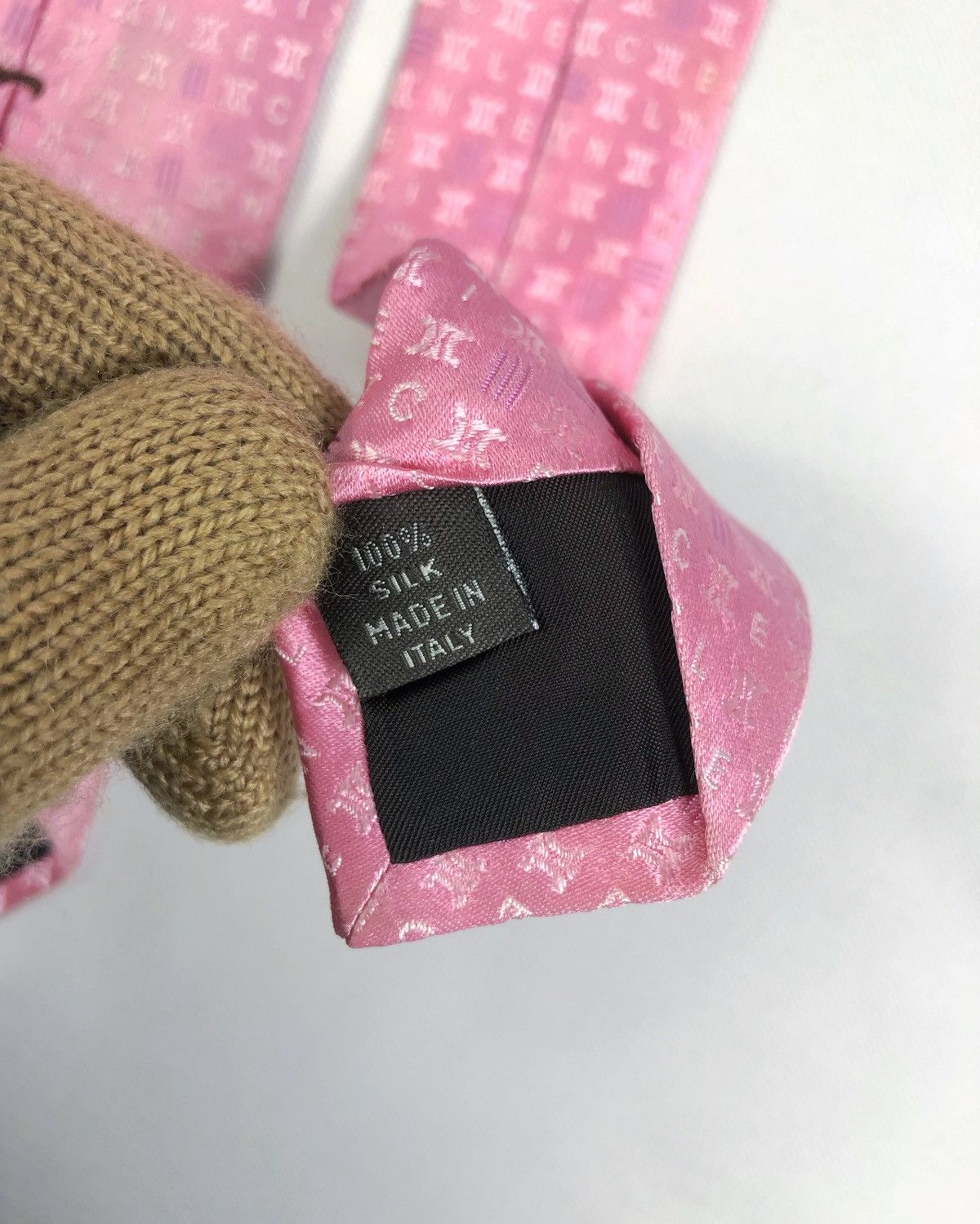 Celine Rare Celine Monogram Silk Tie Made in Italy Size ONE SIZE - 7 Thumbnail