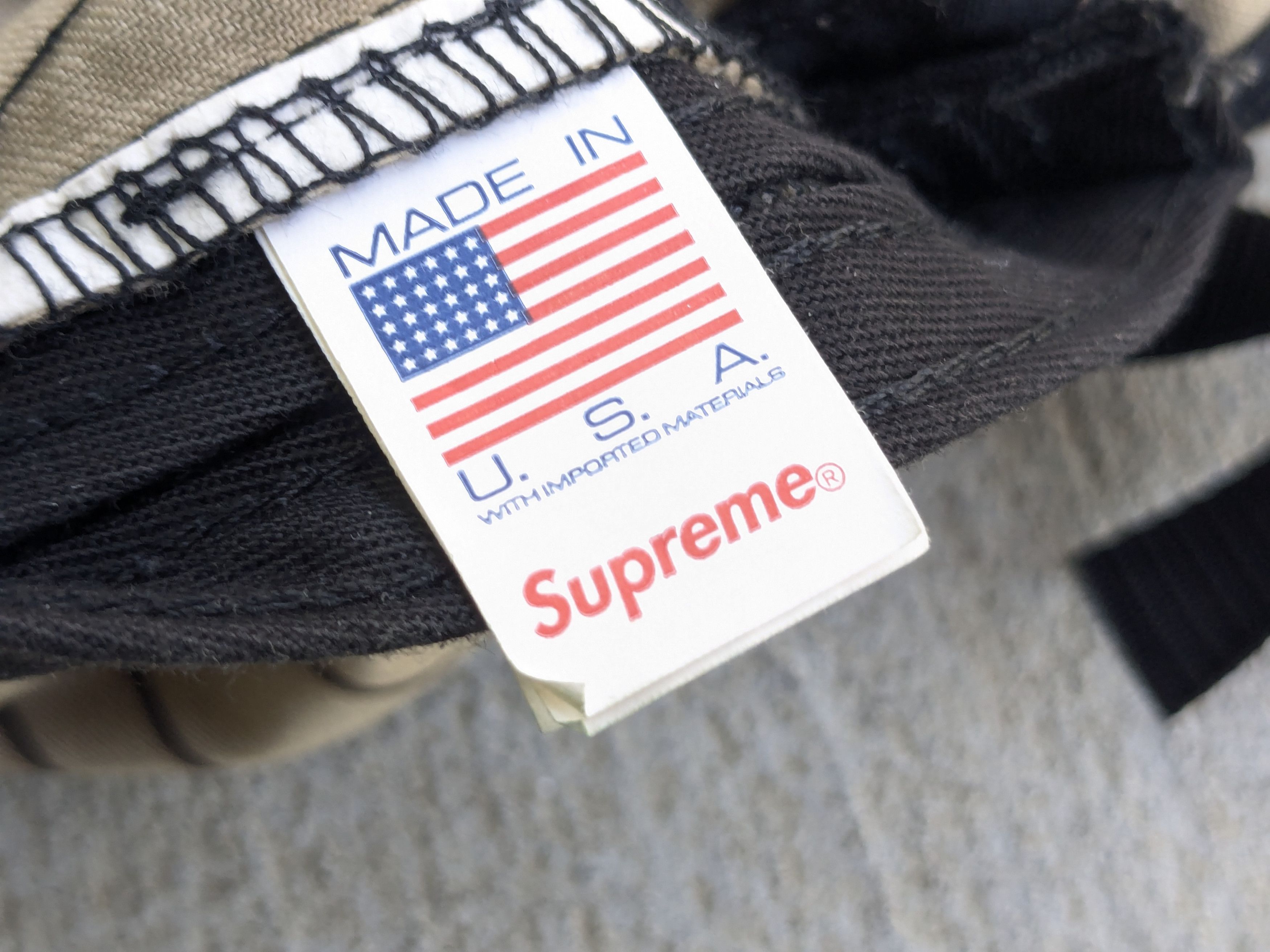 Supreme Supreme Military Camp Cap Brown Hat 5 Panel BOGO Size ONE SIZE - 10 Thumbnail