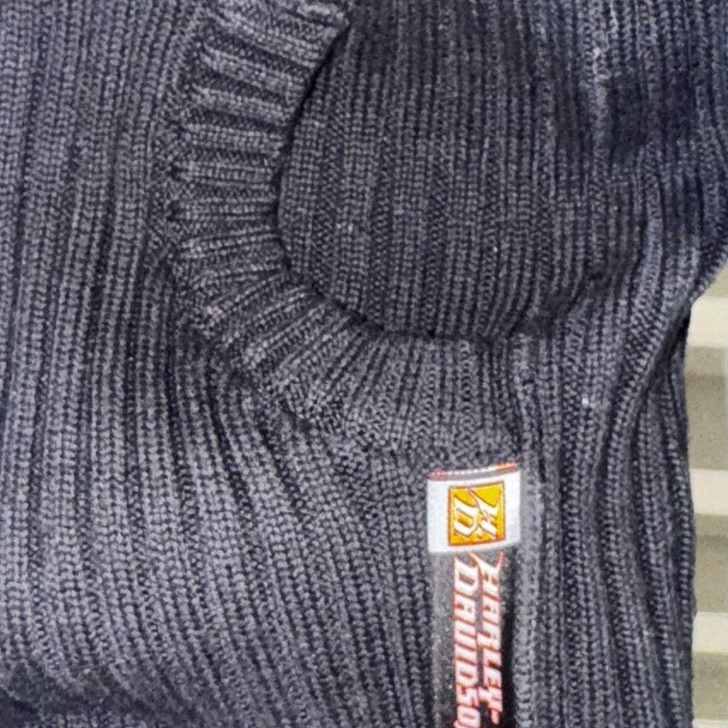 Harley Davidson Harley Davidson Ribbed Sweater Jacket medium Size M / US 6-8 / IT 42-44 - 3 Thumbnail