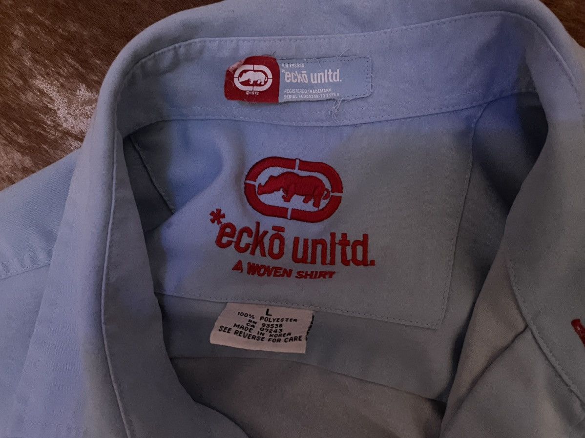Ecko Unltd. Rare Ecko Untld shirt Size US L / EU 52-54 / 3 - 3 Thumbnail